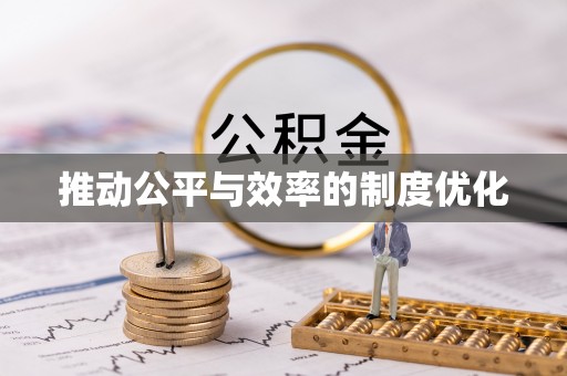 姑苏推动公平与效率的制度优化