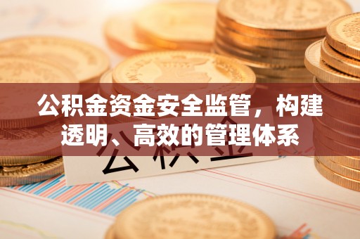 姑苏公积金资金安全监管，构建透明、高效的管理体系